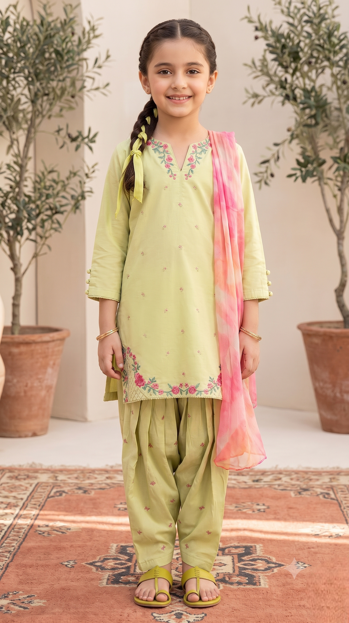 Cotton Lawn Suit | Ready To Wear
