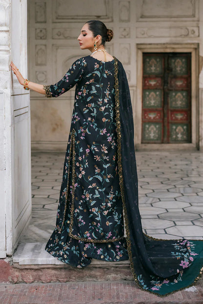 03-Piece Printed Lawn Suit With Embroidery | Ready To Wear