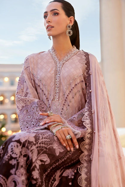 03-Piece Embroidered Lawn SUit | Ready To Wear
