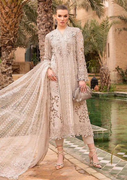 03-Piece Cotton Suit With Fully Embroidery - Ready To Wear