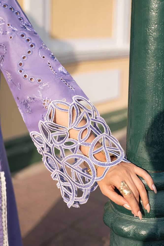03-Piece Lawn Suit With Embroidery | Ready To Wear