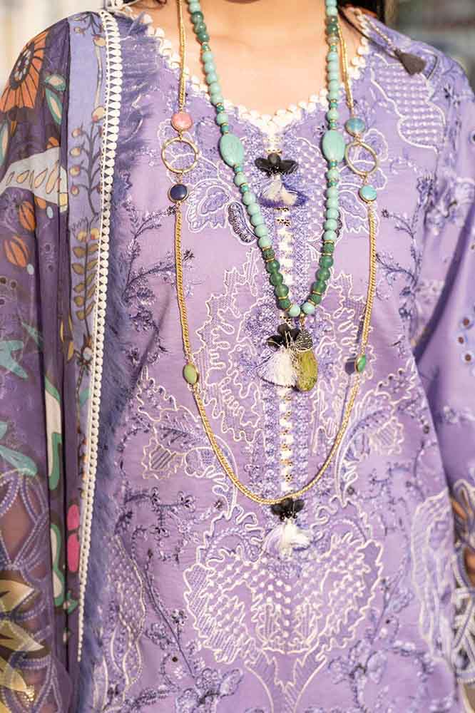 03-Piece Lawn Suit With Embroidery | Ready To Wear