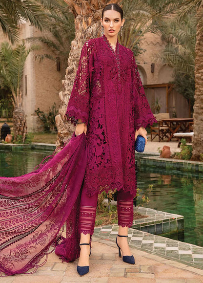 03-Piece Cotton Suit With Fully Embroidery - Ready To Wear