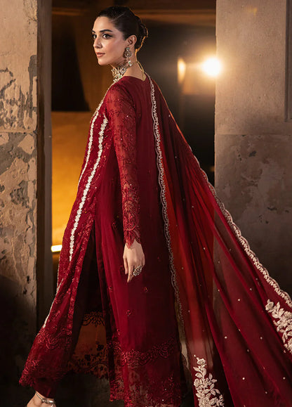 03-Piece Chiffon Suit With Embroidery | Ready To Wear