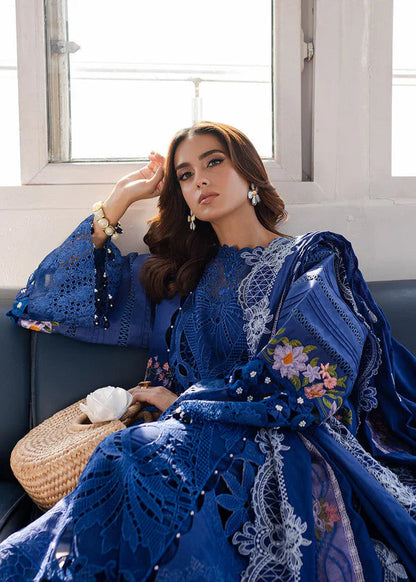 03-Piece Cotton Suit With Embroidery - Ready To Wear